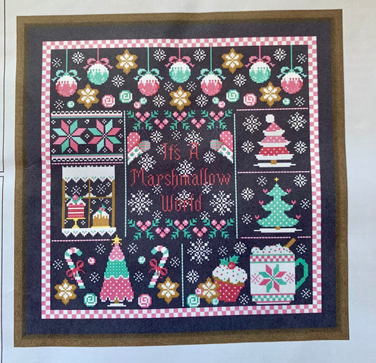 Christmas sweet treats counted cross stitch kit - 14 count